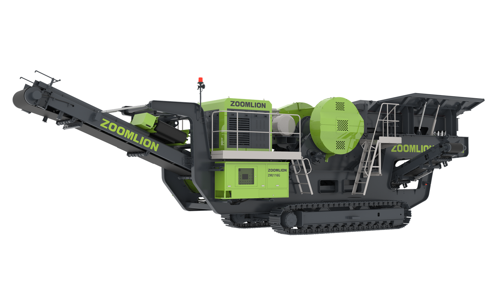Zoomlion ZMJ116G Crawler Mobile Jaw Crusher Station
